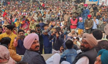 समरबीर सिद्धू की जन आशीर्वाद रैली में उमड़े समर्थकों व वालंटियरों के सैलाब ने विरोधियों के उड़ाए होश