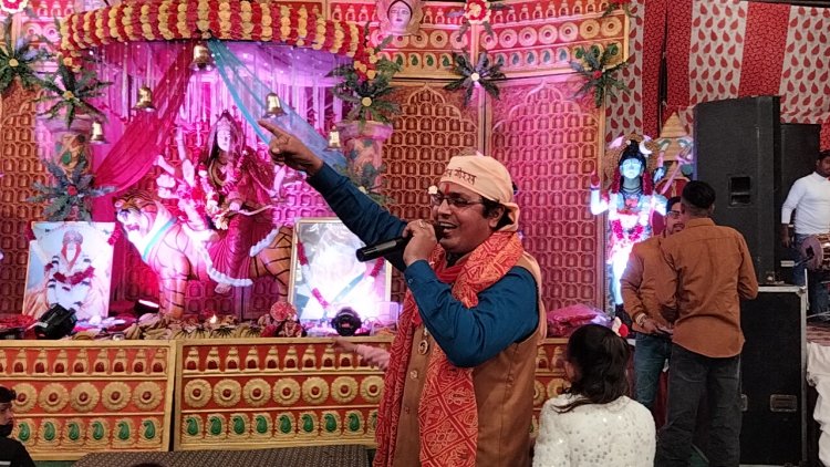 मंदिर माता लाडी देवी में 10 वां मूर्ति स्थापना दिवस  धूमधाम से मनाया गया