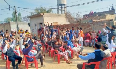 भाजपा प्रत्याशी ज्याणी के आधार वाले गांवों में सवना का भव्य स्वागत