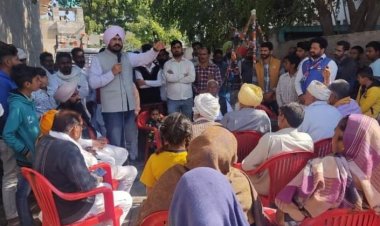 समरबीर ने की गांवों में ताबड़तौड़ जनसभाएंकहा, आप वालों को पंजाब से भगाना जरूरी