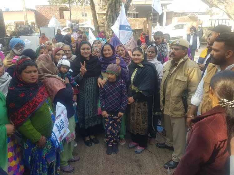 अनमोल गगन मान ने कुराली के गांवों में की जनसभाऐं