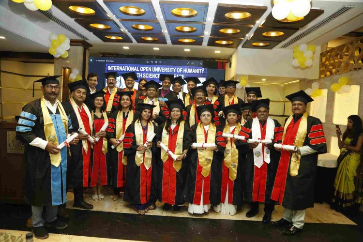 WAC Global Human Rights Foundation hosts a convocation ceremony to honour industrious members of the society.