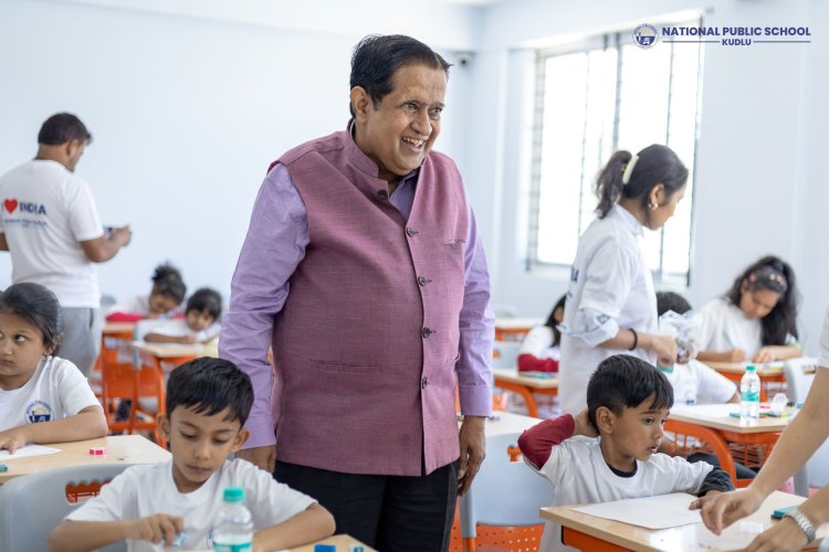 National Public School – Kudlu’s Walkathon for Republic Day