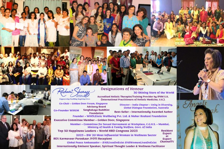 Roshani Shenazz: A shining star in India’s Spiritual Healing, Happiness and Wellness Sector