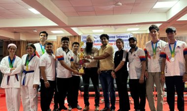 27वीं जिला ताइक्वांडो चैंपियनशिप में सिलेक्शन लिया गया स्टेट टूर्नामेंट के लिए