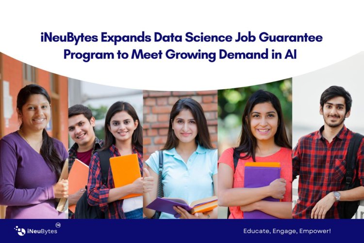 iNeuBytes Expands Data Science Job Guarantee Program to Meet Growing Demand in AI