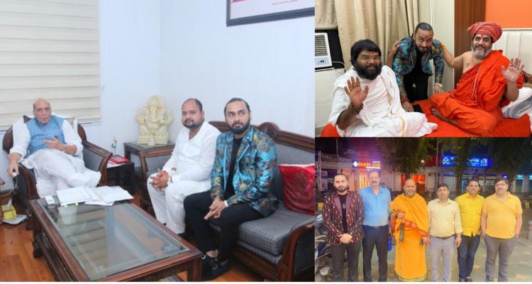 Rising Leader Harish Kumar Shroti Takes National Stage with Sahayog Manch and Kanwariya Sena.