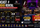 Low-Cost Podcast Studio in Mumbai Featuring 3 Sony Cameras